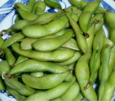 japanese food edamame